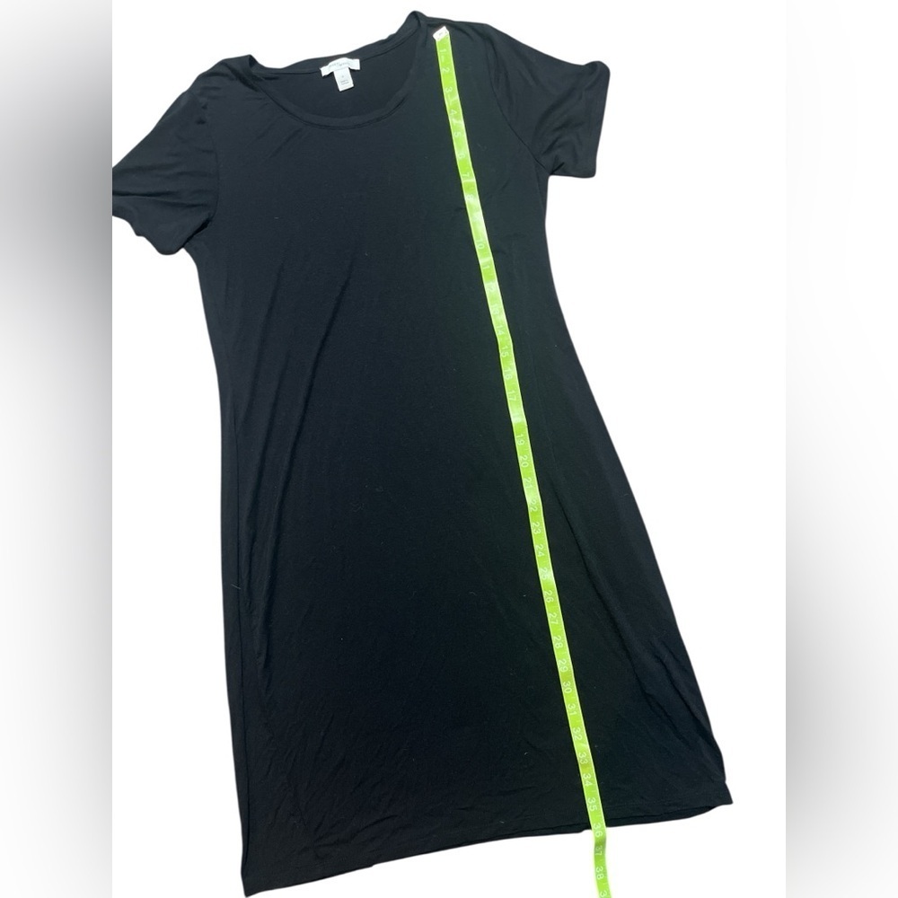 Daily Ritual Women's Jersey Standard-Fit Short-Sleeve Dress Black Medium - Picture 6 of 7